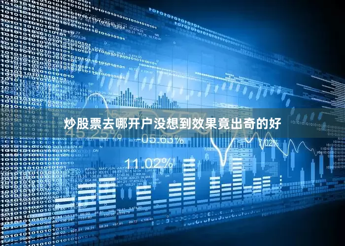 炒股票去哪开户没想到效果竟出奇的好